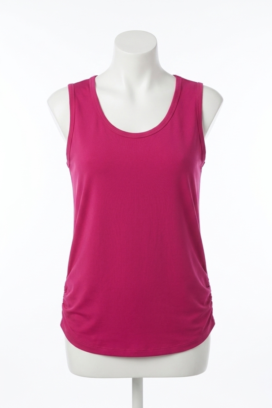 NEW SYMPLI slim fit sleeveless top in peony